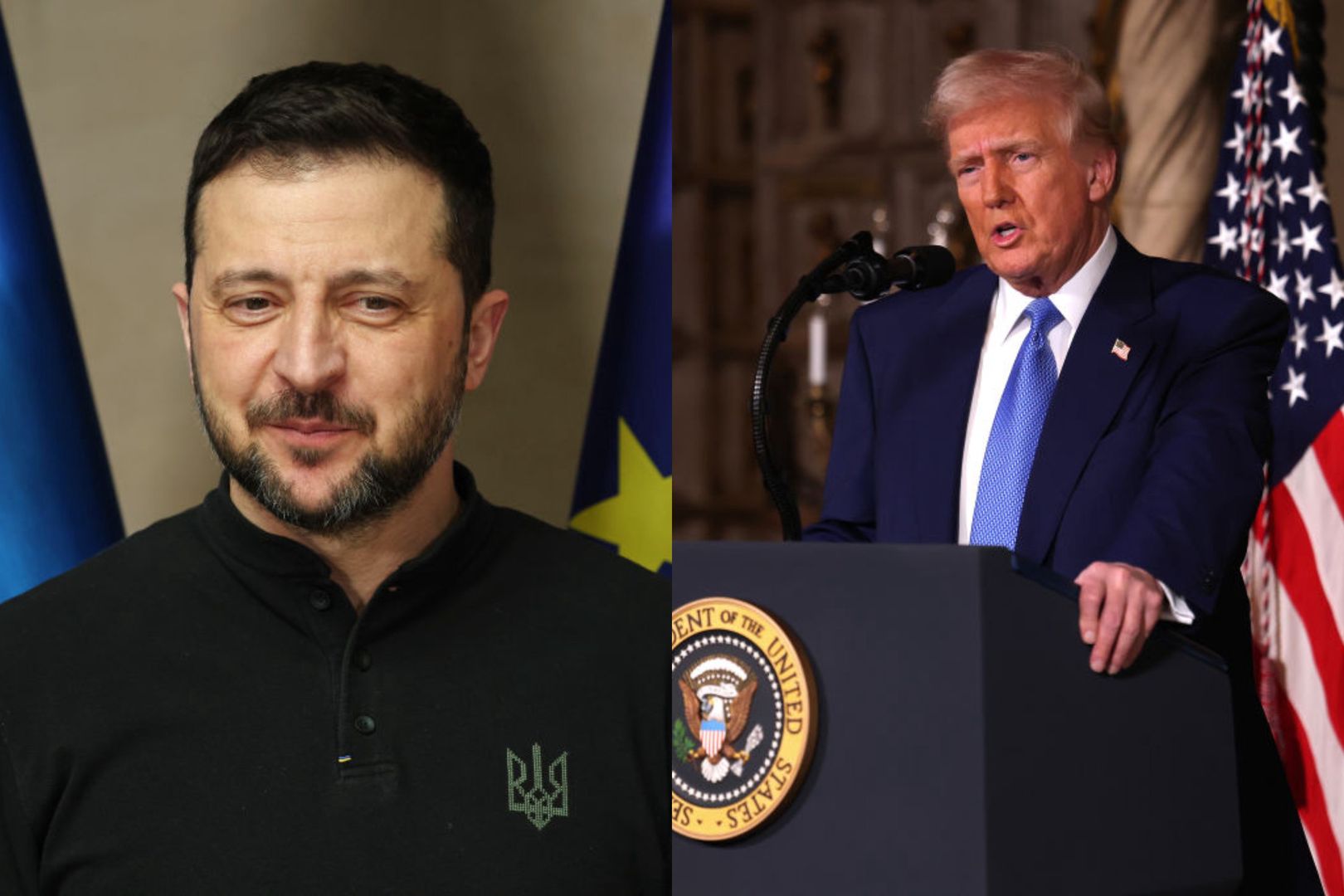 Donald Trump wprost o poparciu dla Zełenskiego. Jego słowa szokują