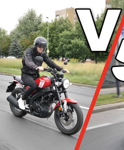 Test: Yamaha XSR 125 vs Fiat 500e – wyścig z niespodzianką