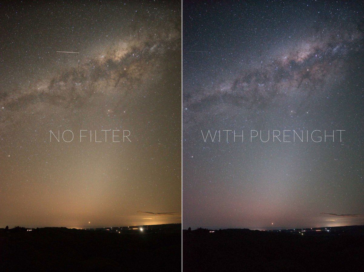 Filtr PureNight sprawi, że niebo będzie pełne gwiazd i bez świetlnych zanieczyszczeń 5