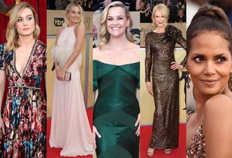 SAG Awards 2018: Nicole Kidman, Reese Witherspoon, Halle Berry, Margot Robbie, Brie Larson... (DUŻO ZDJĘĆ)