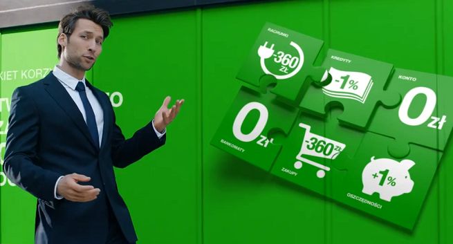 Getin Bank reklamuje konto Getin Up z pakietem korzyści (wideo)