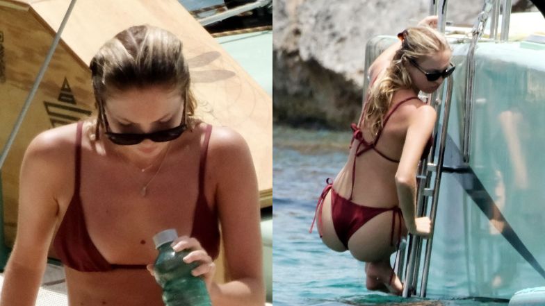 21-letnia córka Kate Moss wygrzewa się w bikini na jachcie