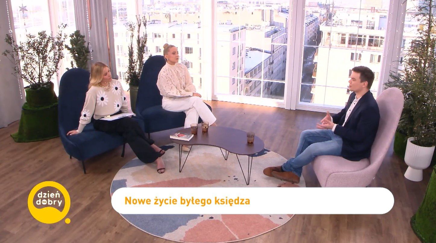 Marcin Adamiec w programie "Dzień Dobry TVN"