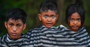Niebieskookie plemię z Indonezji. Portrety tych osób zapadają w pamięć