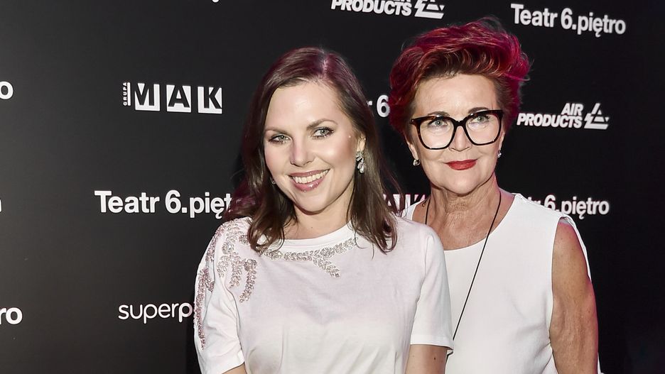 Kwaśniewska w teatrze