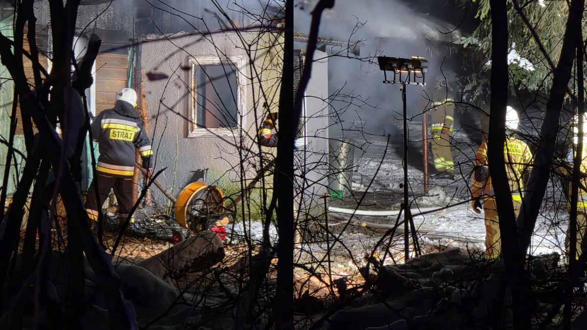 Tragiczny w skutkach pożar domu we wsi Jurków