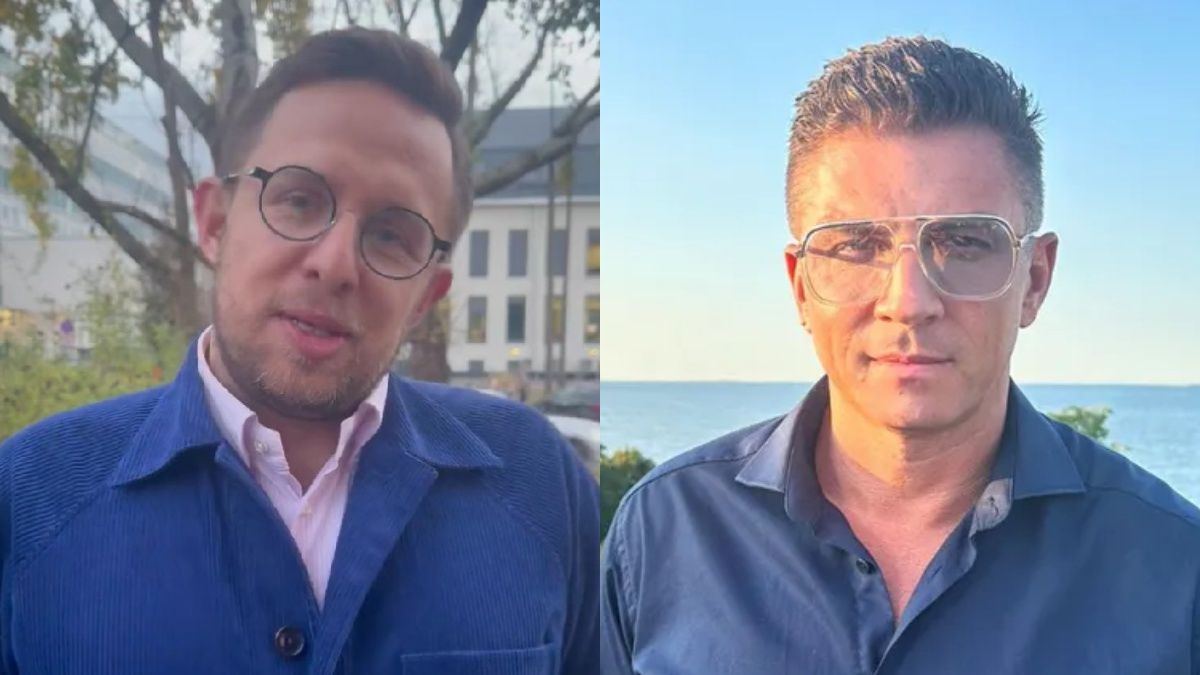 Na zdjęciu: Kamil Gapiński i Mateusz Borek