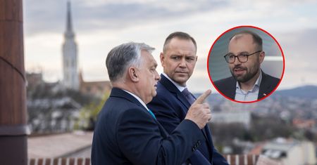 Poseł PiS tłumaczy wizytę Nawrockiego na Węgrzech. "Próba powstrzymania Orbana"