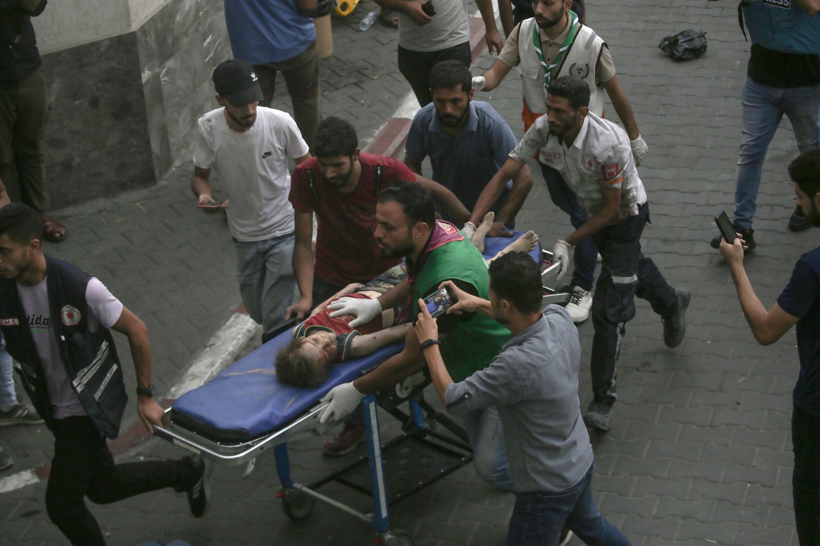 Hundreds killed in the Gaza Strip as Israel