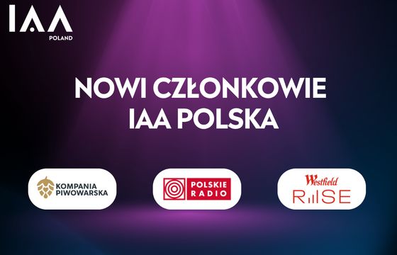 Trzech nowych członków IAA Polska
