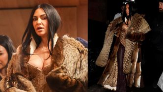 FUTRZANA Kim Kardashian i jej rozchełstany dekolt nawiedzają butik Prady w Aspen (ZDJĘCIA)