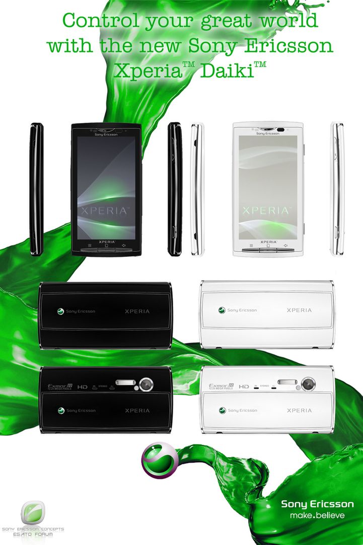 Przegląd koncepcji telefonów Sony Ericsson 3
