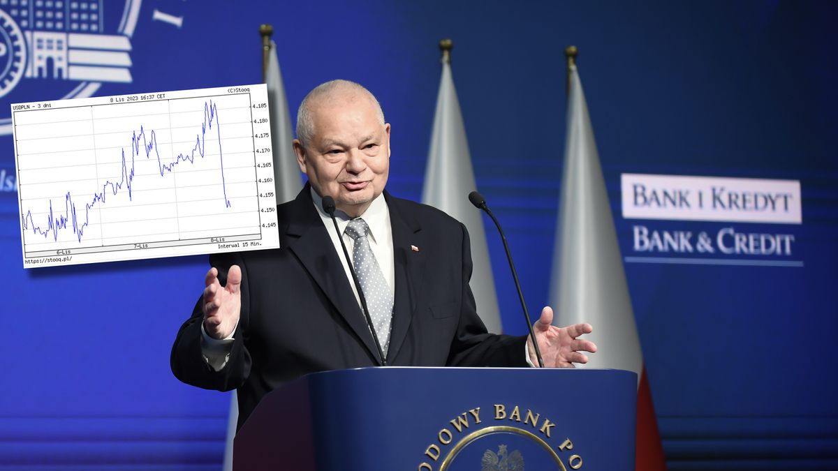 Złoty umocnił się po decyzji RPP