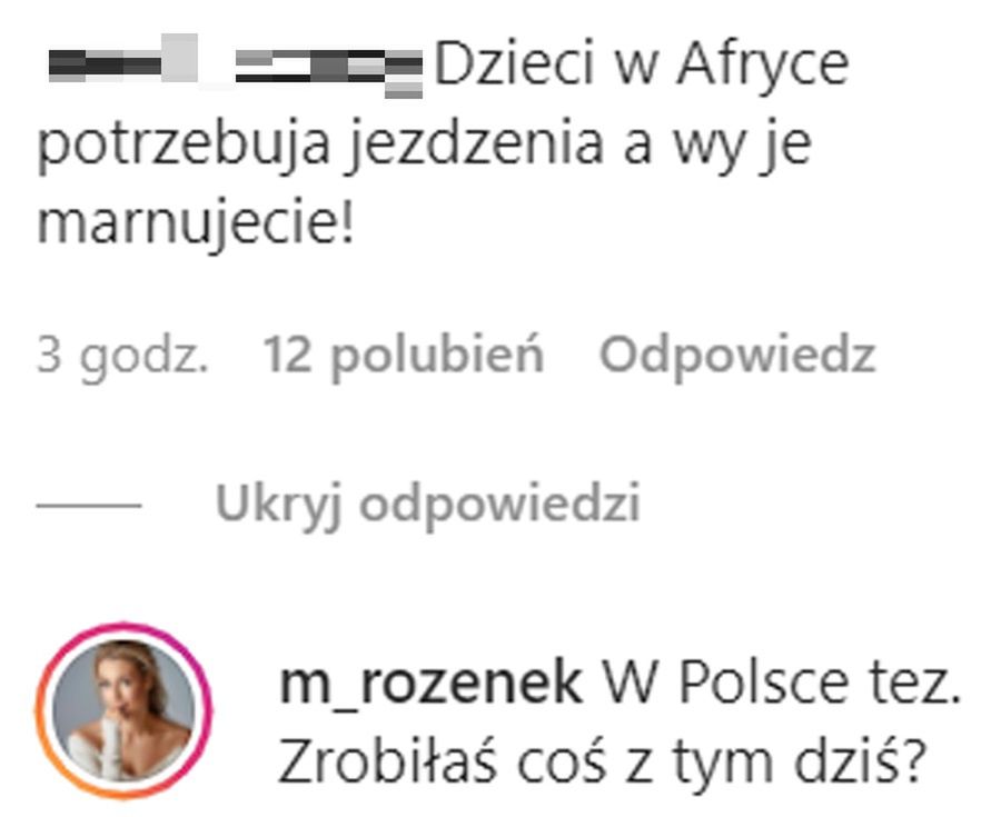 Małgorzata Rozenek odpowiada na krytykę