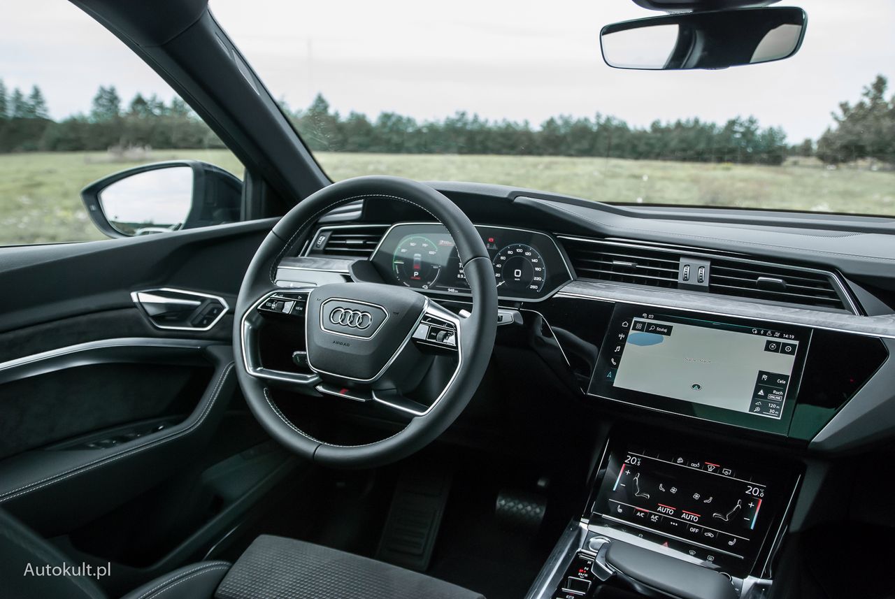 Audi e-tron Sportback - wnętrze