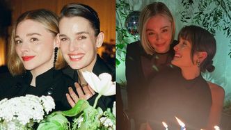 Chloë Grace Moretz i Kate Harrison wzięły ślub! Aktorka postawiła na... NIEBIESKĄ suknię ślubną