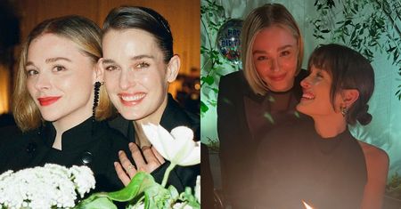 Chloë Grace Moretz i Kate Harrison wzięły ślub! Aktorka postawiła na... NIEBIESKĄ suknię ślubną
