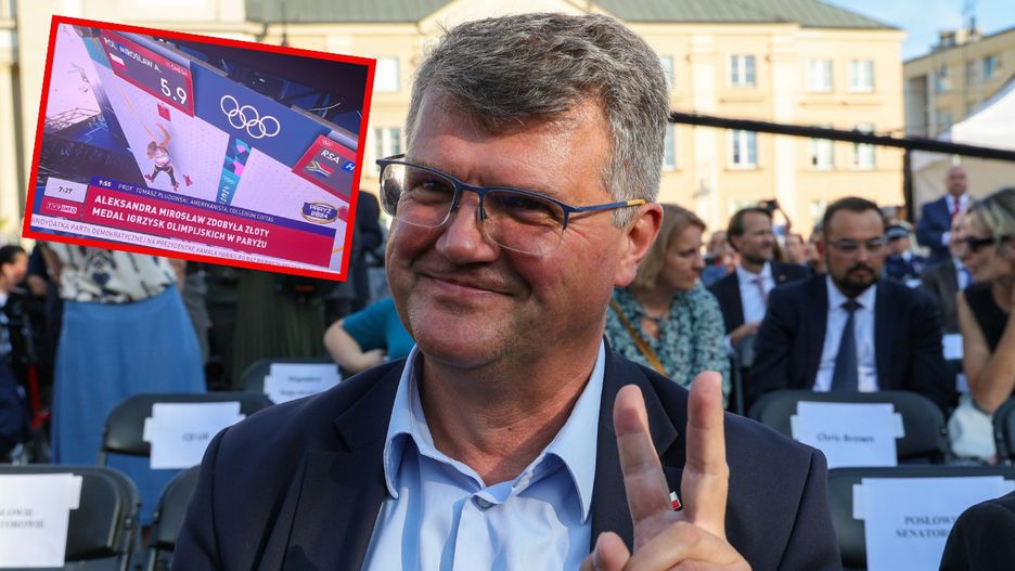 Wąsik zgryźliwie o wpadce TVP Info