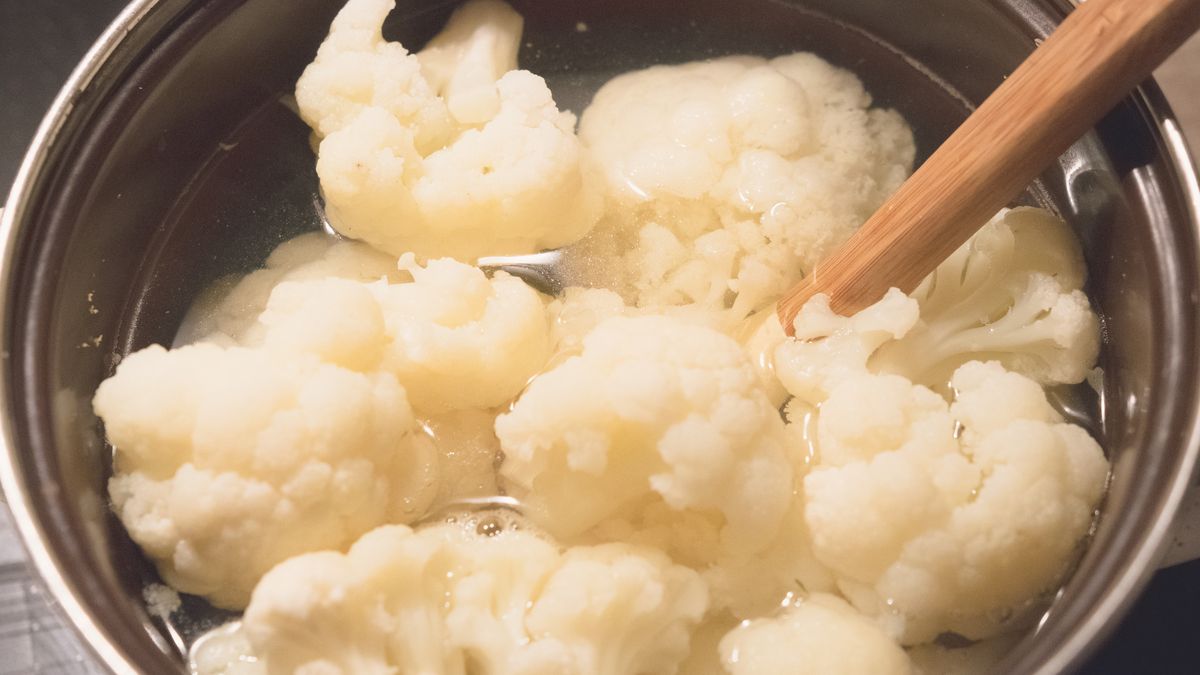 Dodaj do gotującego się kalafiora