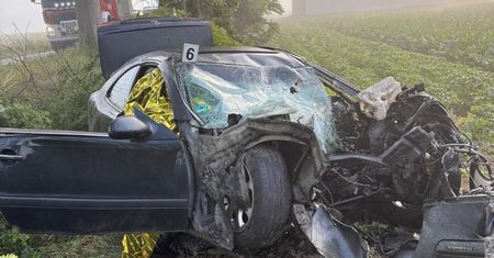 Tragiczny wypadek pod Malborkiem. Dwóch nastolatków nie żyje