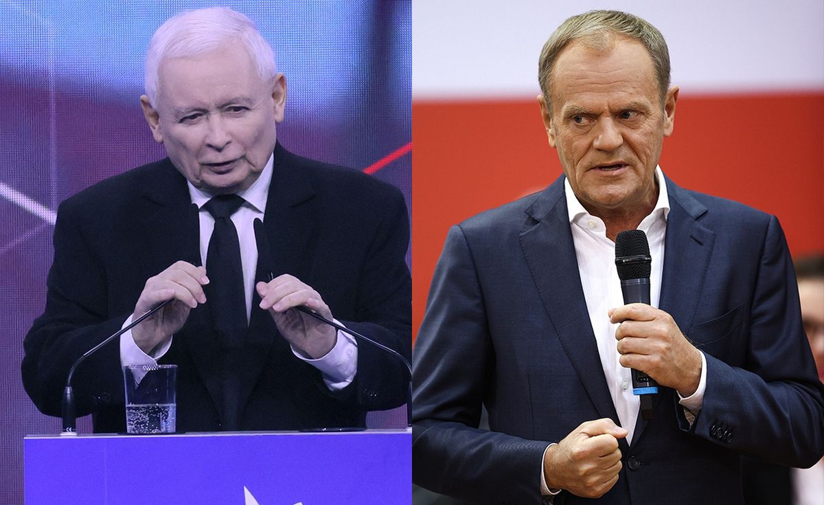 Polacy zabrali głos ws. propozycji Kaczyńskiego i Tuska dotyczących 800 plus