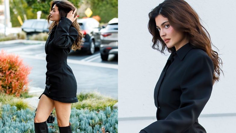 Kylie Jenner w oryginalnych butach