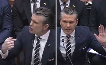 Działo się w nocy. Krzyki w Kongresie. Hegseth bronił wydatków na wojnę
