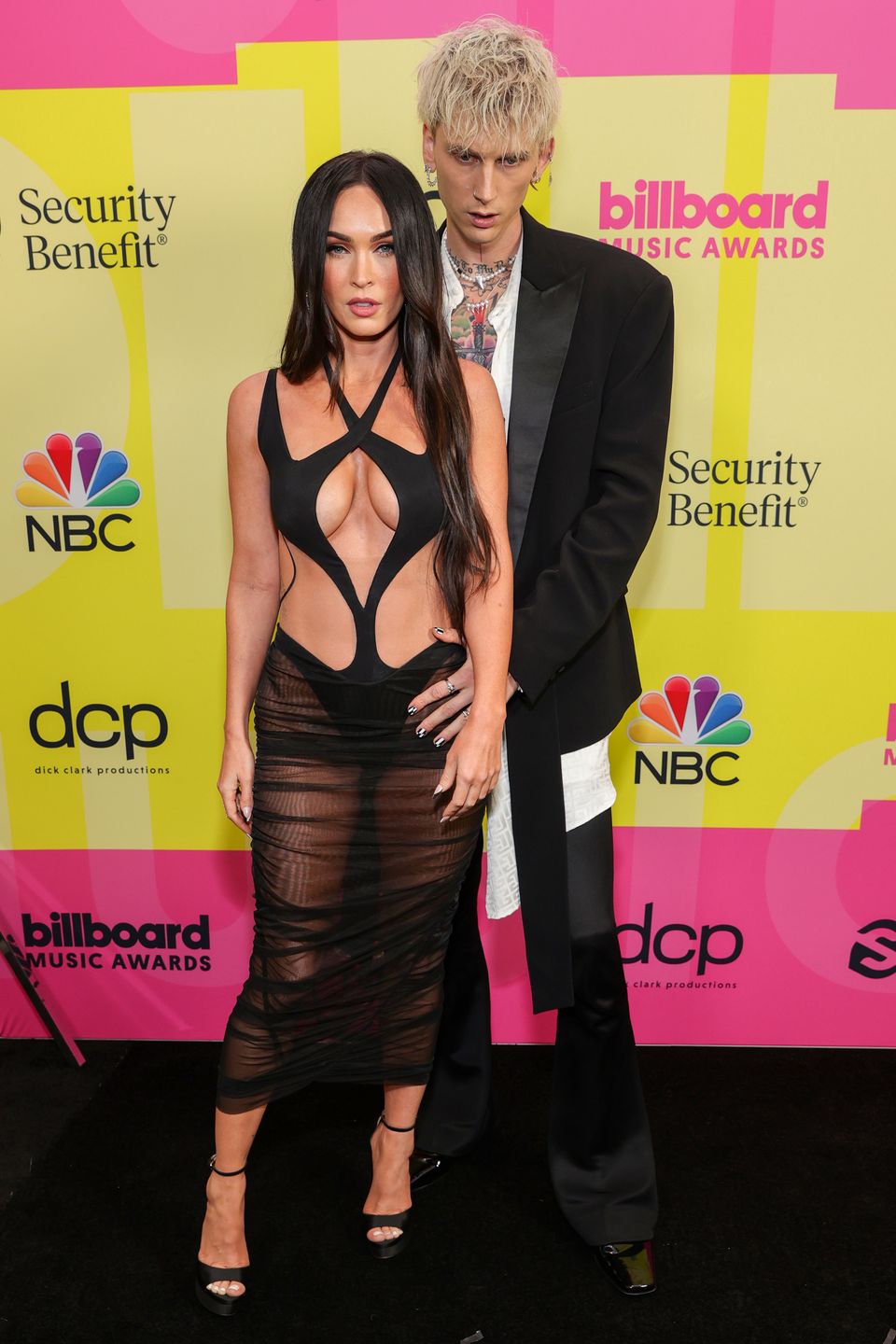 Machine Gun Kelly i Megan Fox na Billboard Music Awards