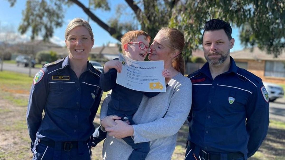 Czterolatek został bohaterem