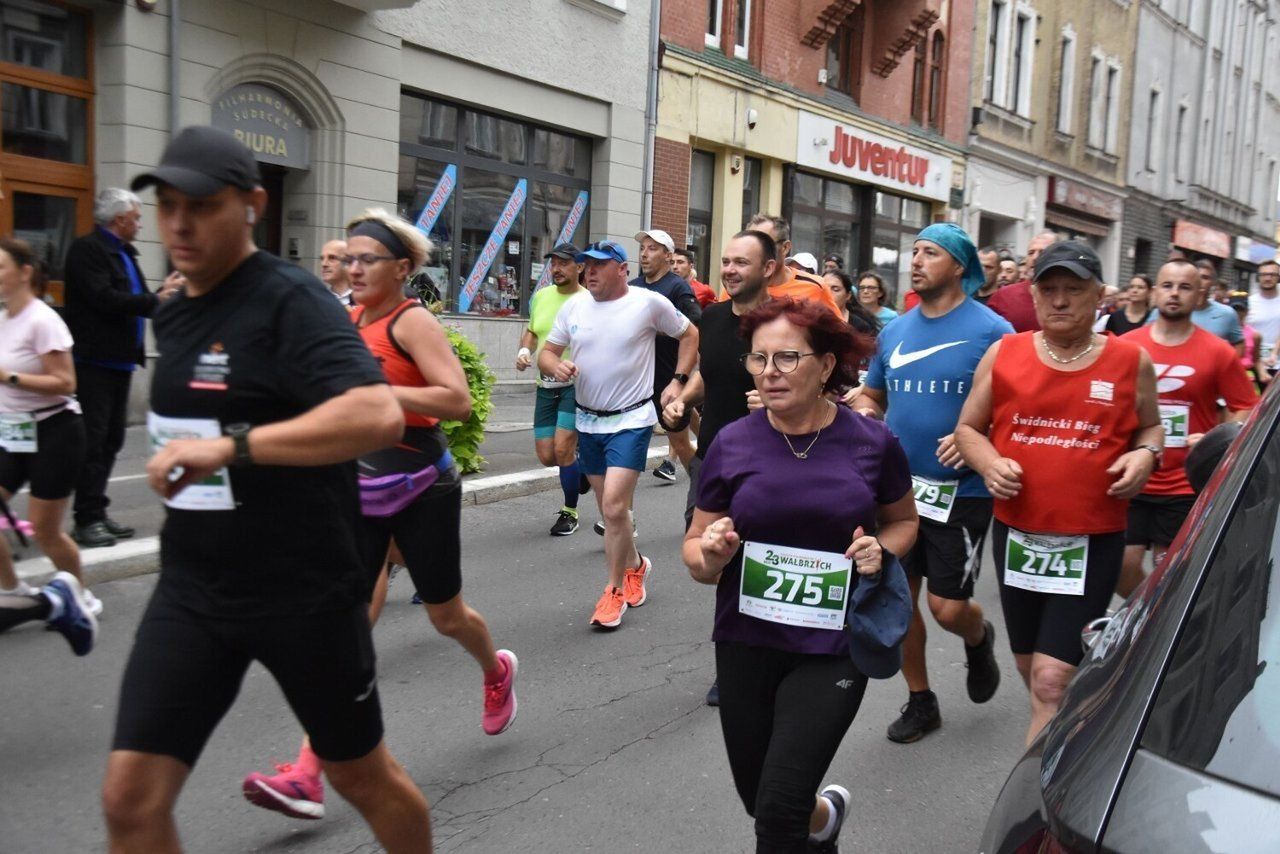 Toyota Półmaraton Wałbrzych prowadził na dużym odcinku ulicami centrum miasta. Ciekawe którędy poprowadzone będzie nowa trasa