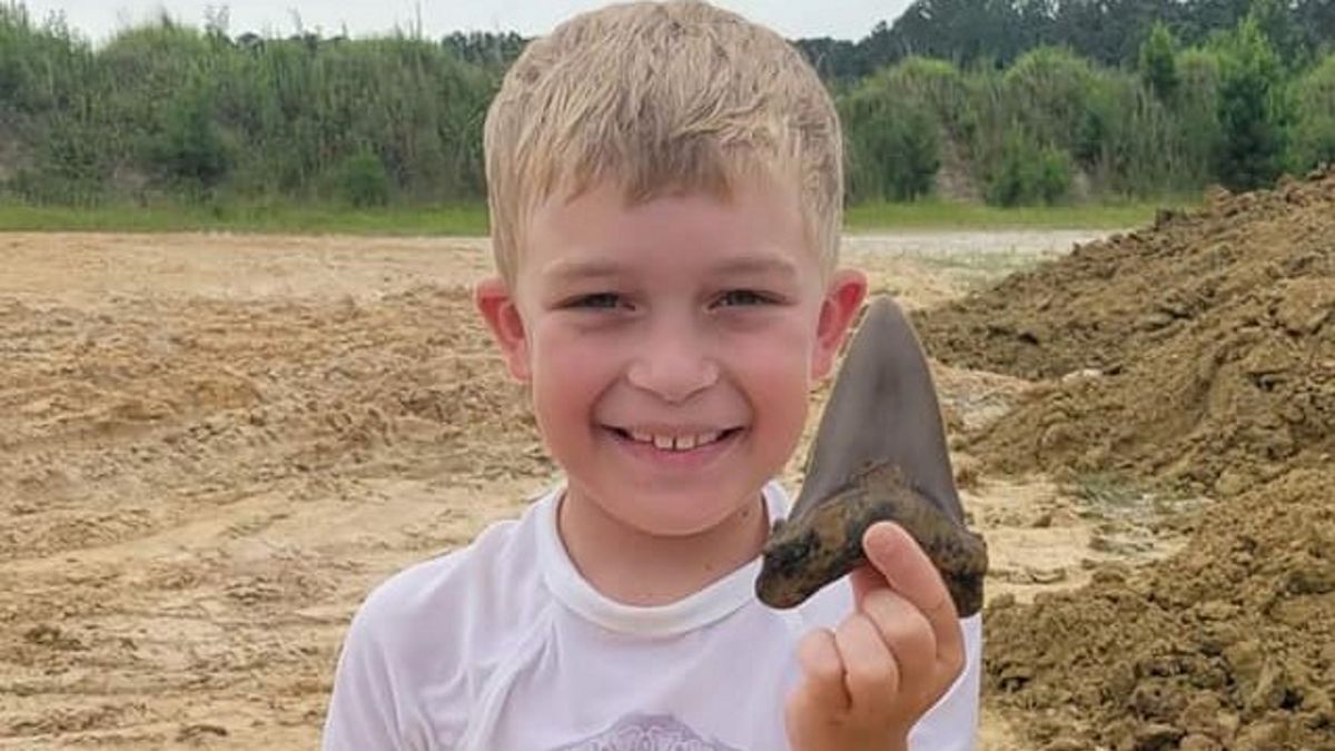 Chłopiec był bardzo szczęśliwy