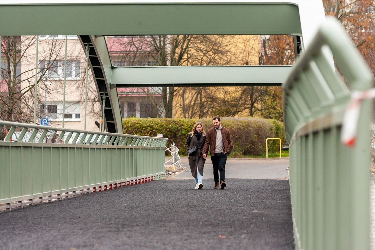 Bydgoszcz: Kładka łącząca Wyżyny i Wzgórze Wolności ponownie otwarta