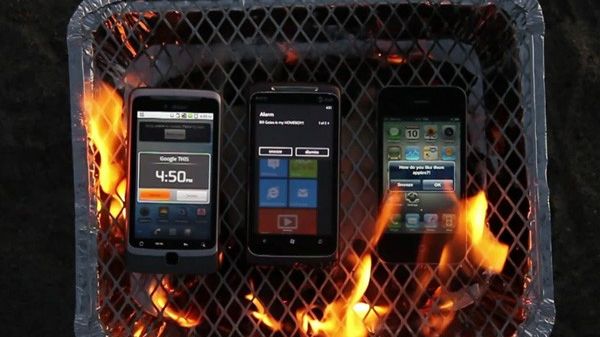 Smartfony na grillu, czyli czego to ludzie nie wymyślą 1