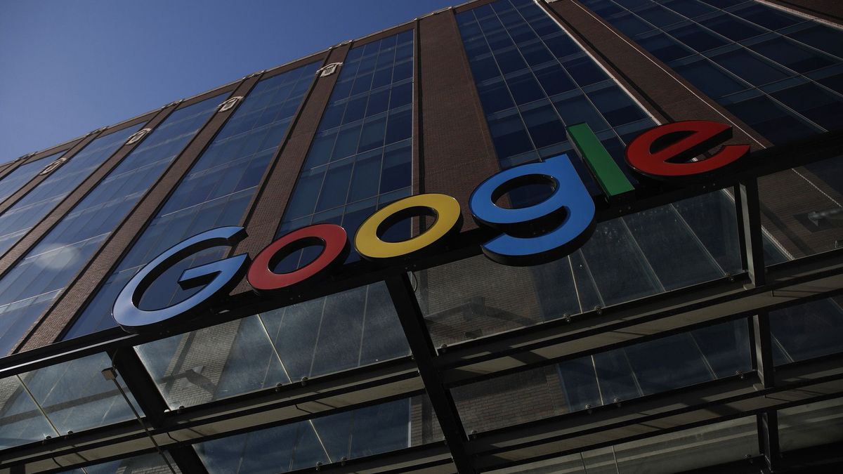 Google office in Chicago on Friday, Feb. 15, 2019. Illinois residents who have appeared in a photograph on the Google Photos app within the last seven years may be eligible for a cut of a $100 million class-action privacy settlement reached by Google this month. (Jose M. Osorio/Chicago Tribune/Tribune News Service via Getty Images)