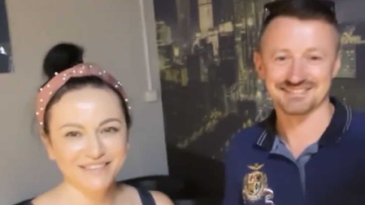 Izabela Małysz i Adam Małysz