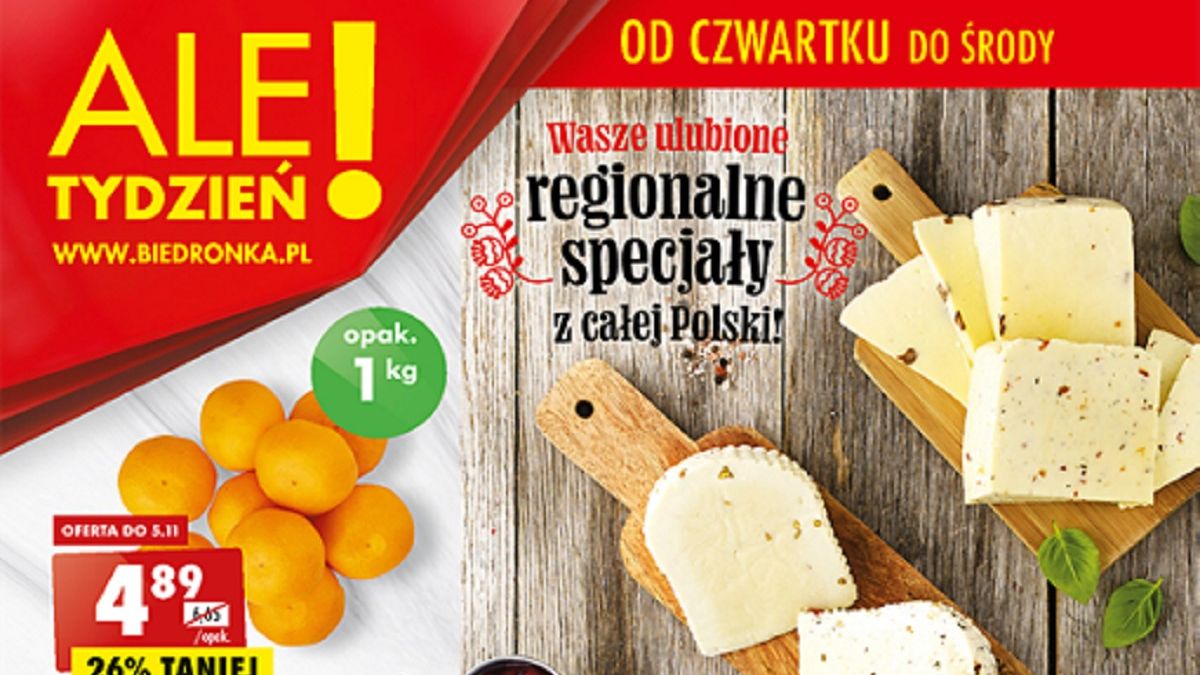Biedronka gazetka od czwartku 3 listopada