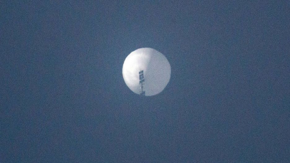 Zdjęcie z  Billings, w amerykańskim stanie Montana. Czy to chiński balon szpiegowski?