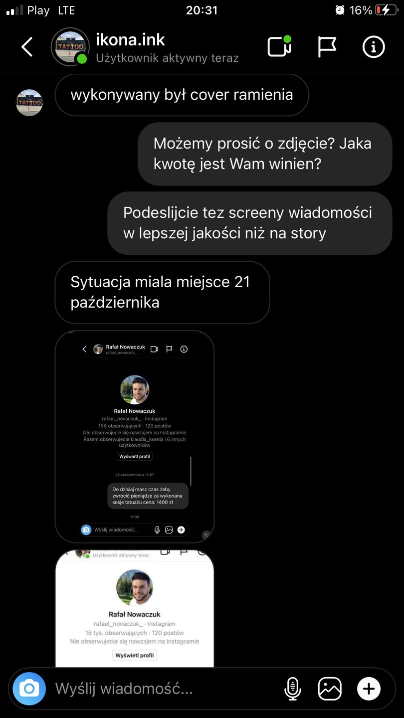 Rafał Nowaczuk oszukuje ludzi?
