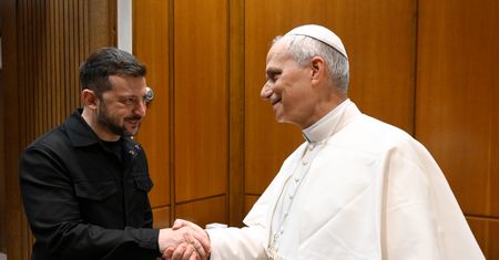 Zełenski spotkał się z papieżem. "Doceniamy wsparcie dla Ukrainy"