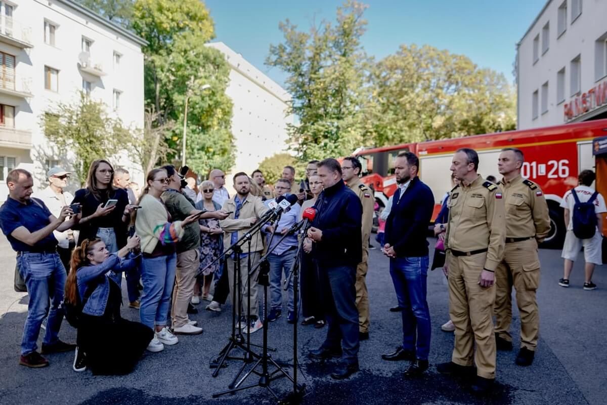 Przemówienie ministra Marcina Kierwińskiego dla lokalnych mediów