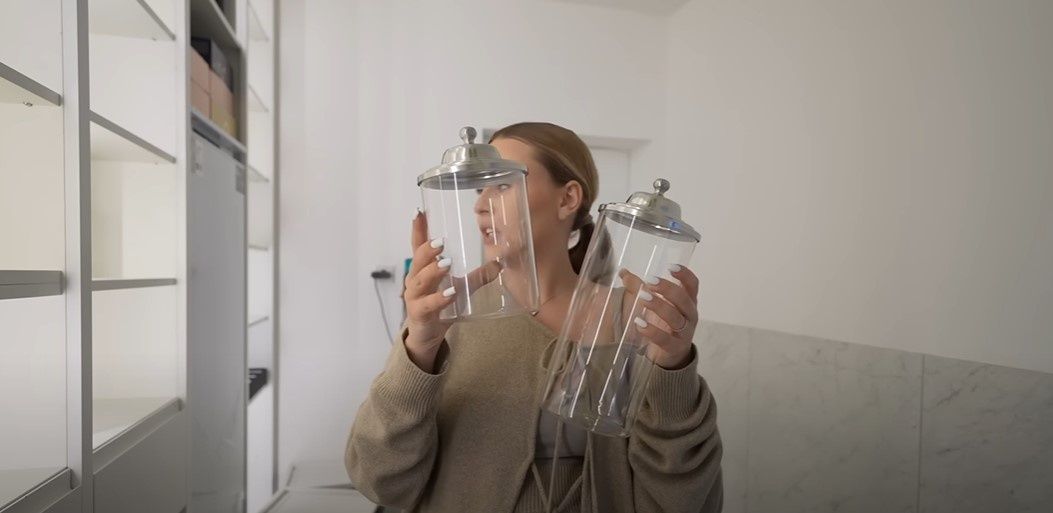 Andziaks pokazała spiżarnię