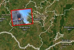 Odgłosy eksplozji, kłęby dymu. "Błyskawiczna karma" w Biełgorodzie