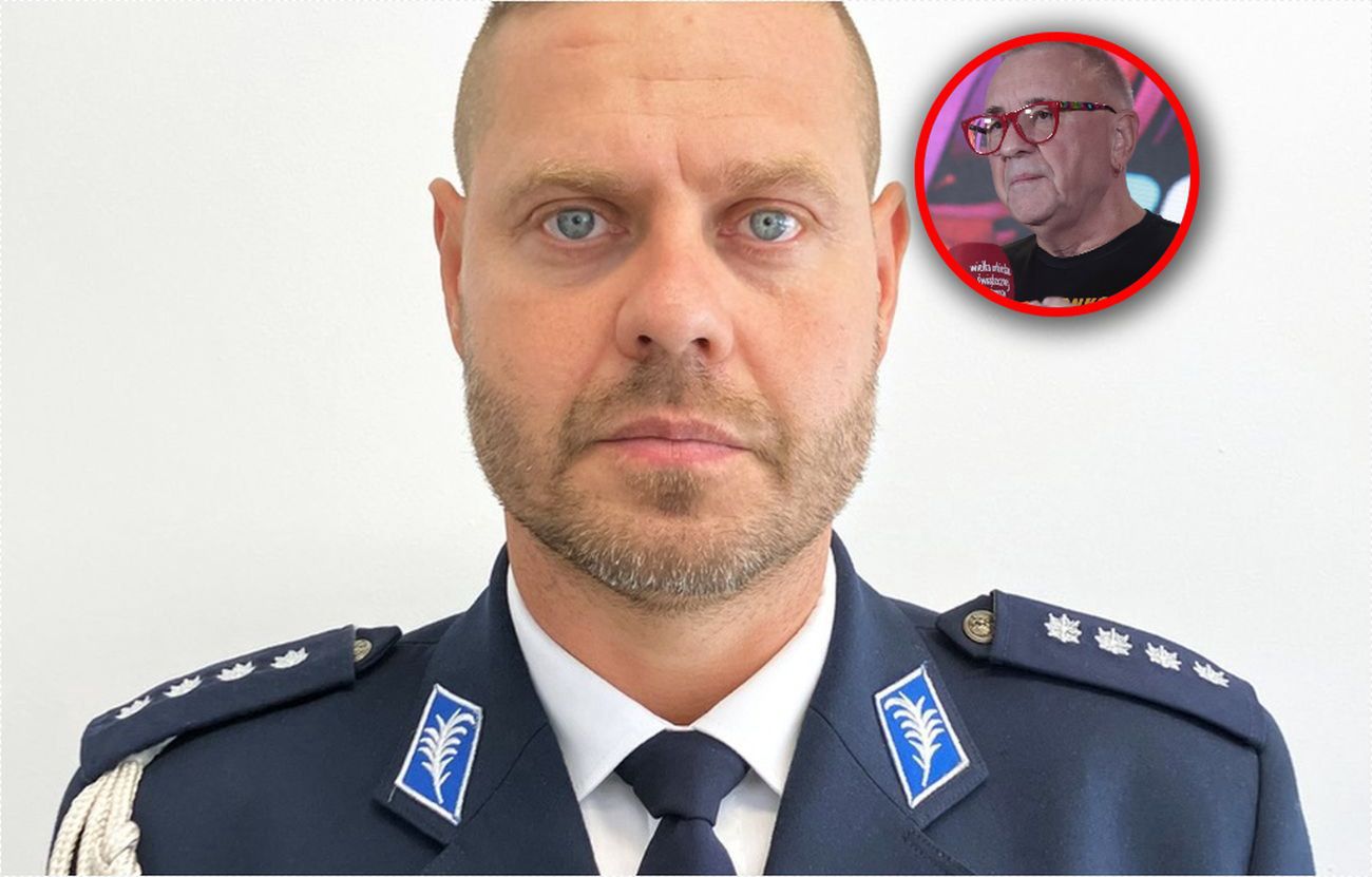 Był na akcji w sprawie Owsiaka, trzy tygodnie później awansował. Policja: "bez związku"