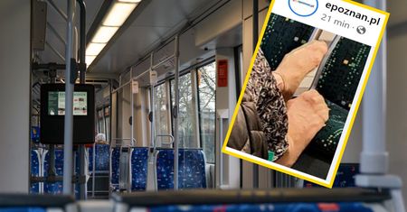 Poznaniak oburzony. Z ukrycia zrobił zdjęcie w tramwaju