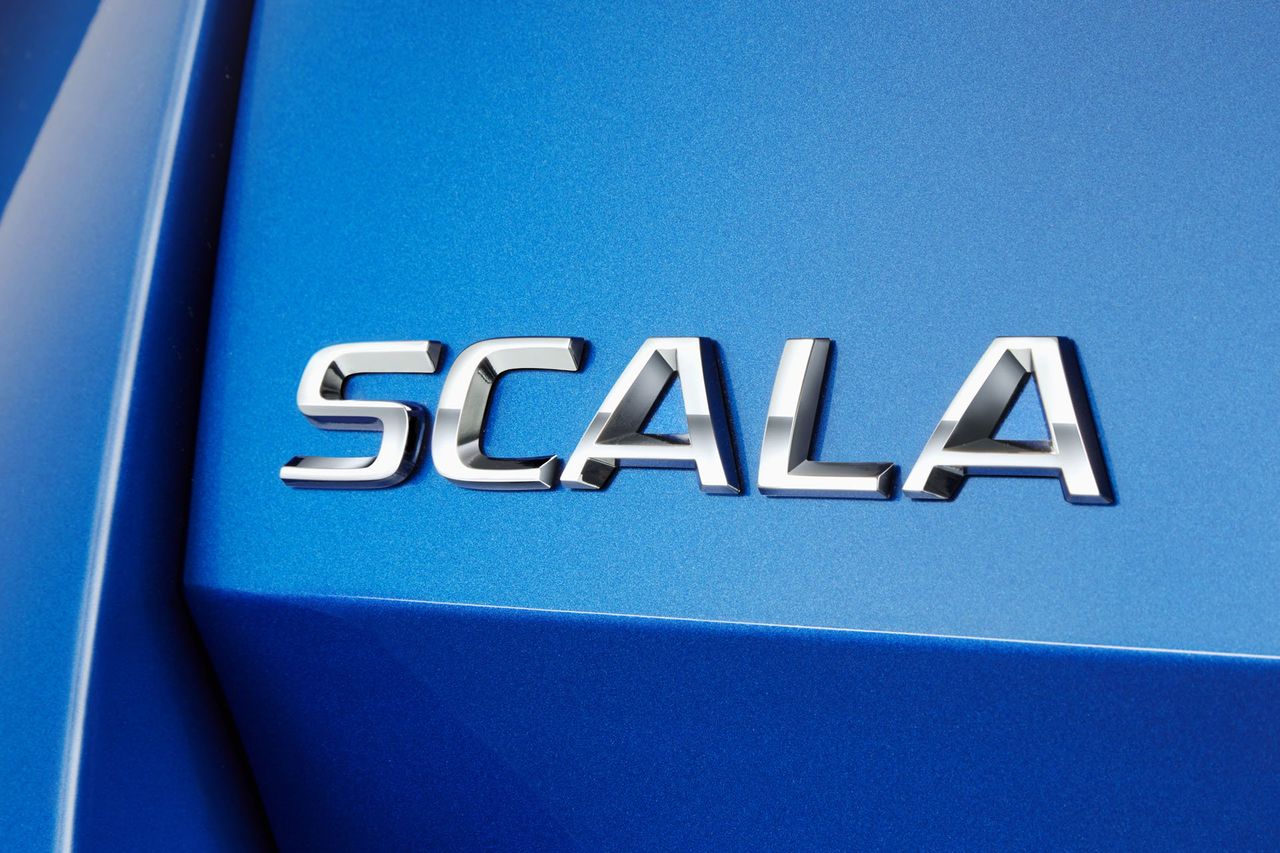 Skoda Scala - logo