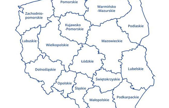 Opublikowano mapę punktów szczepień w całym kraju