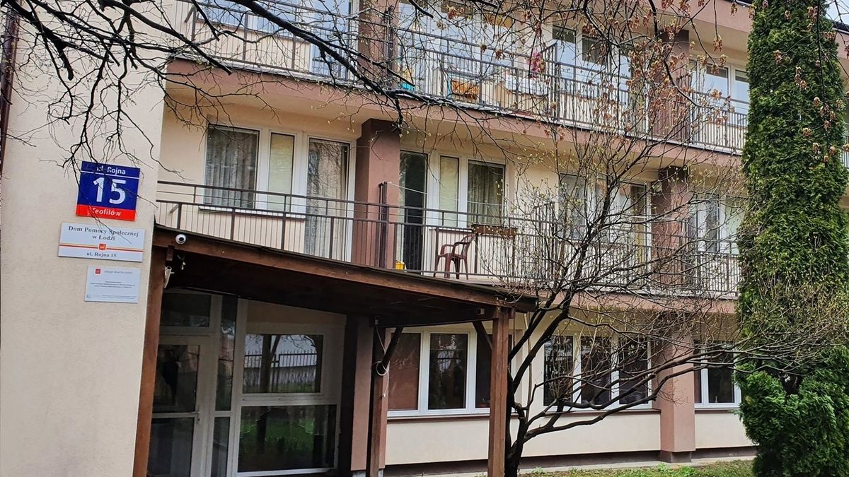 Dom pomocy społecznej na Bałutach w Łodzi 