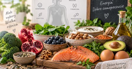 Hormony a dieta. 9 składników, które warto uwzględnić w jadłospisie