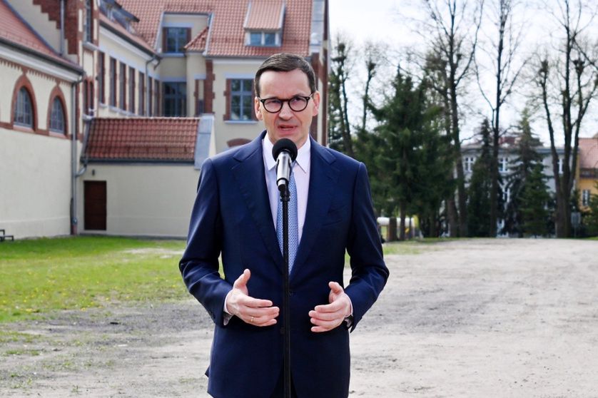 Premier Mateusz Morawiecki gościł w sobotę w Bartoszycach