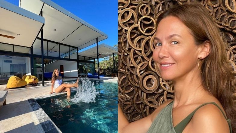 Kinga Rusin zachwyca się widokami z willi w Kostaryce